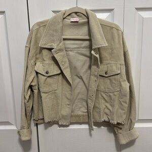 Never Been Worn Corduroy/Denim jacket